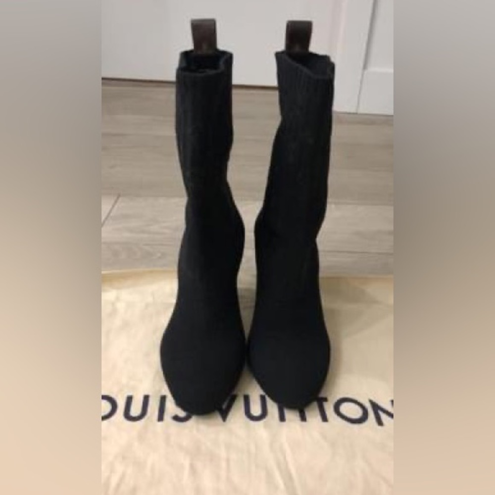 louis vuitton silhouette ankle boots